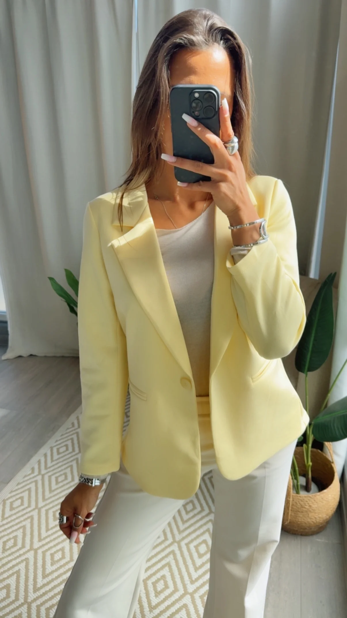 Blazer Butterstoff / soft gelb Art.14645