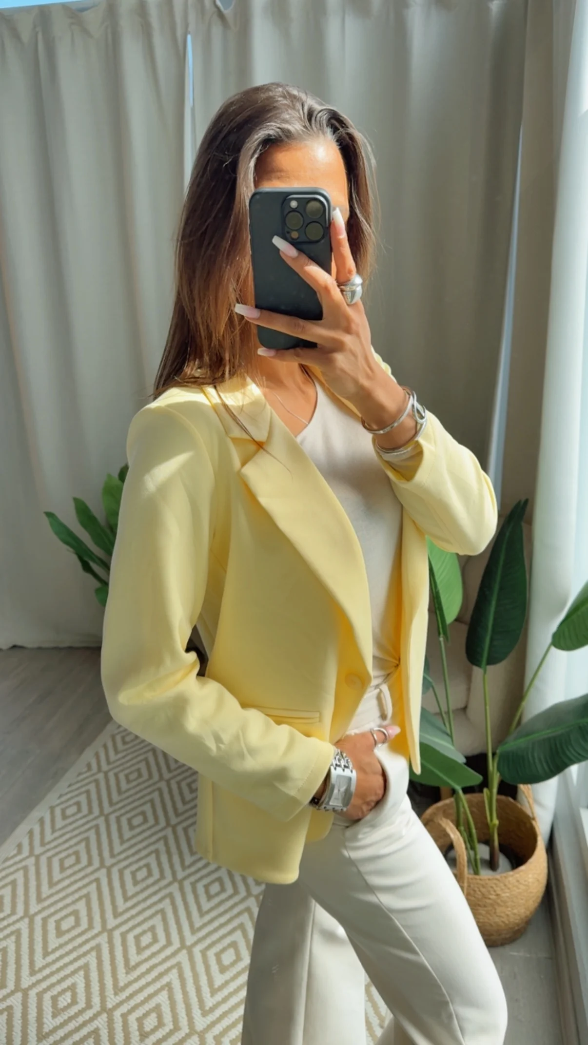 Blazer Butterstoff / soft gelb Art.14645 - Image 2