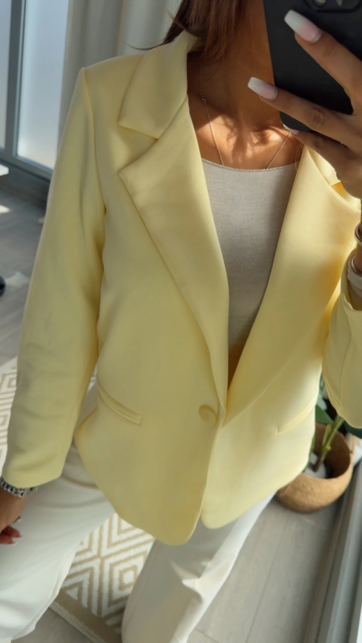 Blazer Butterstoff / soft gelb Art.14645 - Image 3