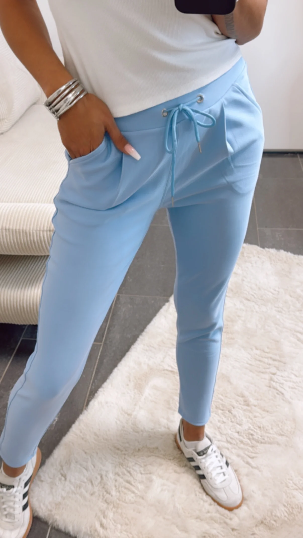 Hose Classic / hell blau Art. 8928 - Image 3