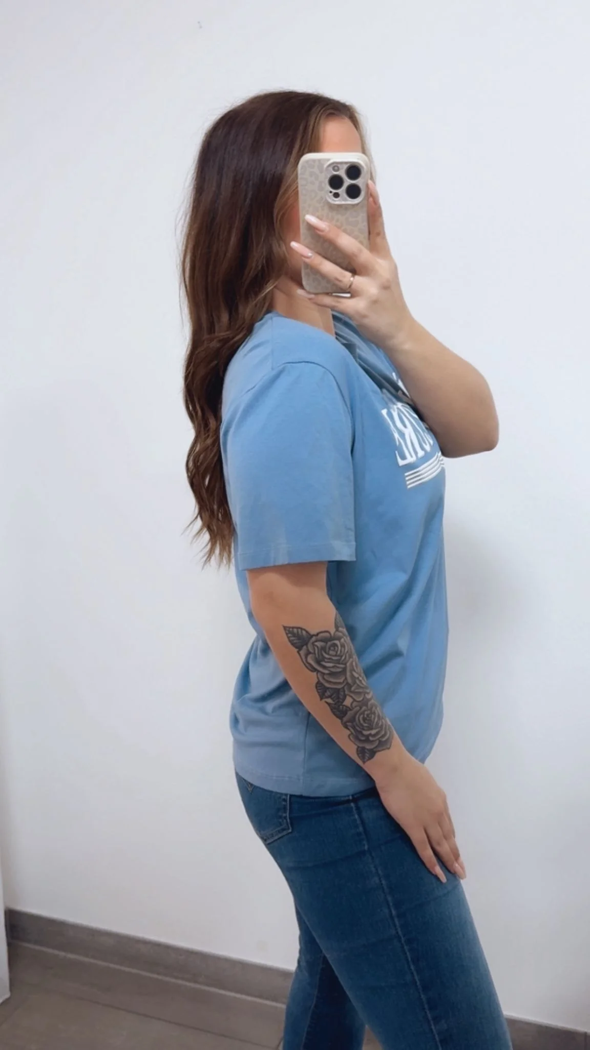 T-Shirt " Côte D'Azure " / Denim blau Art. 14726 - Image 3
